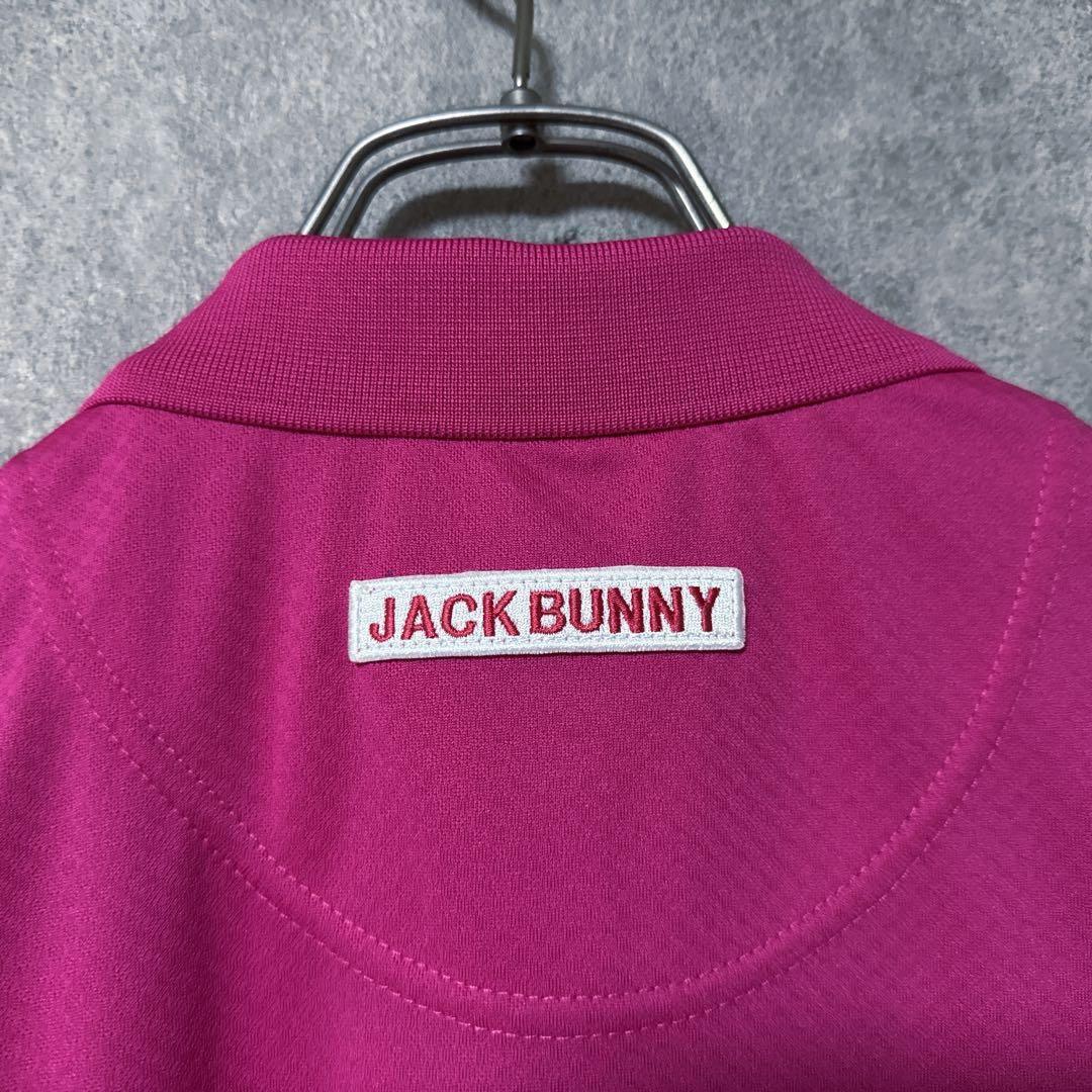 Jack Bunny ジャックバニー JB 半袖 ポロシャツ ピンク系 0