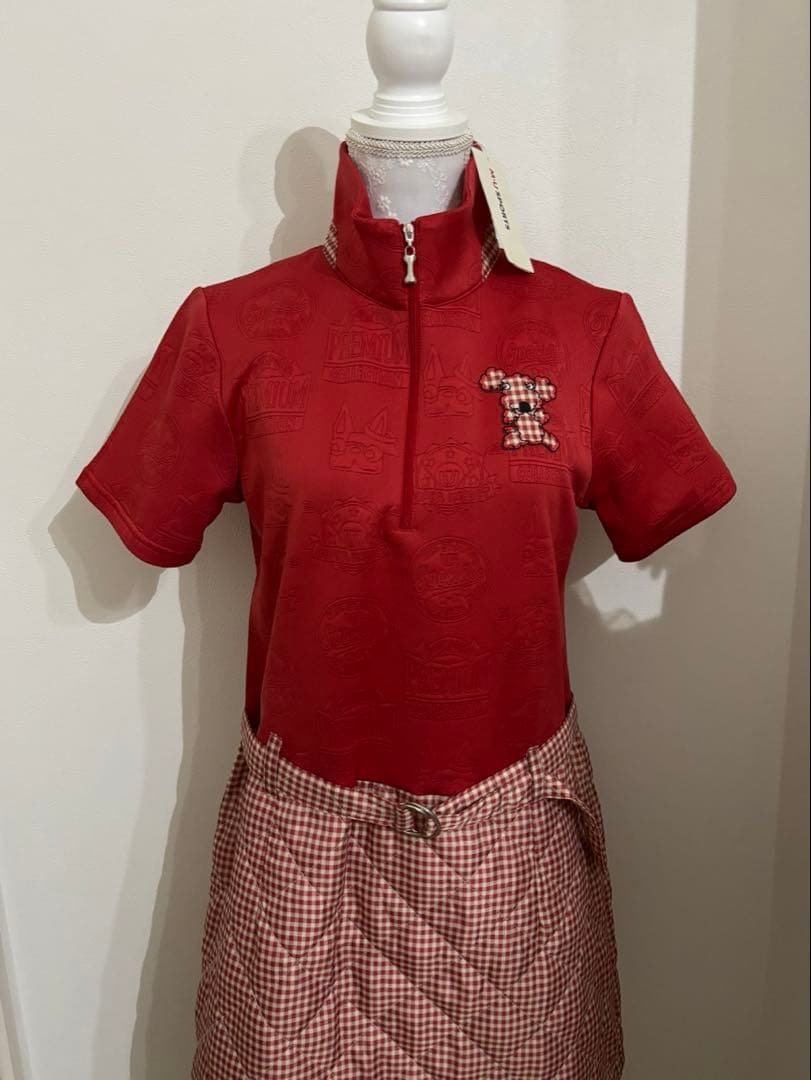 新品☆MU SPORTS ギンガムチェックワンピース