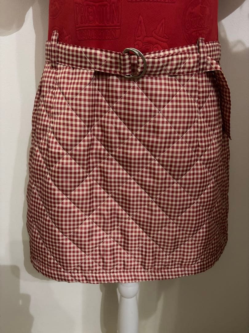 新品☆MU SPORTS ギンガムチェックワンピース