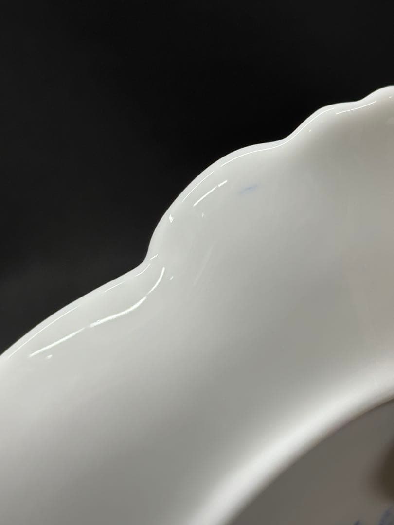 【美品】HEREND ヘレンド　バロックホワイト　プレート　ボウル　皿　小皿