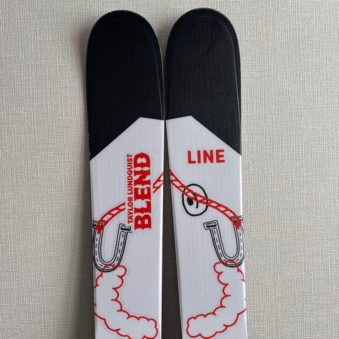 LINE BLEND スキー 板 バインディング付き