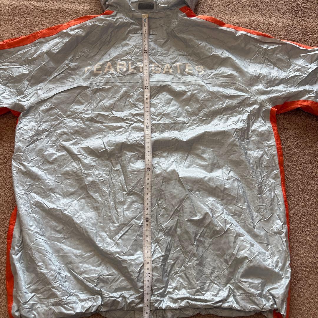 パーリーゲイツ　メンズレインウェア　ロゴ入り　ジャケット、パンツ　袋付き　5