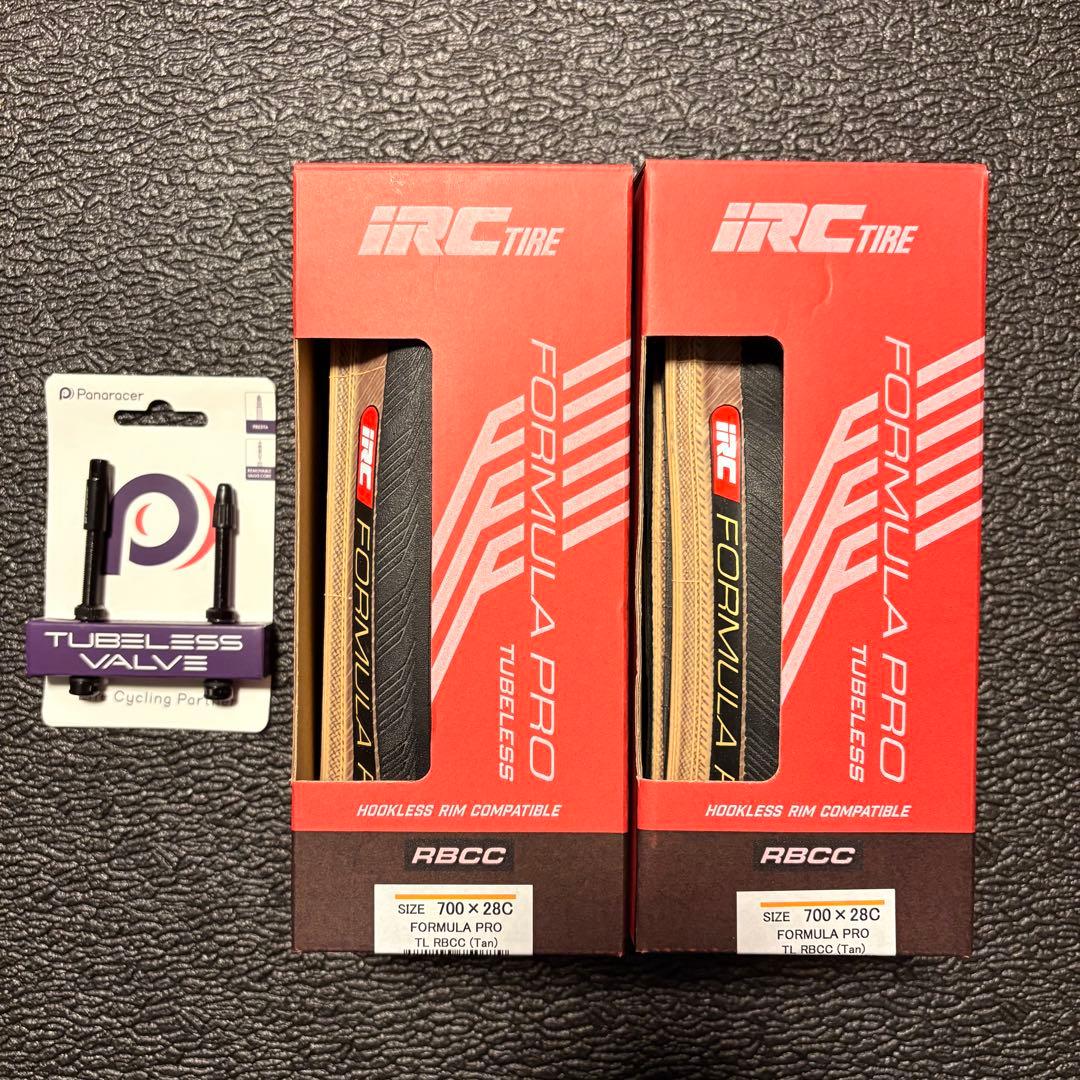 IRC Formula Pro RBCC TL 28c バルブ 60mm 未走行