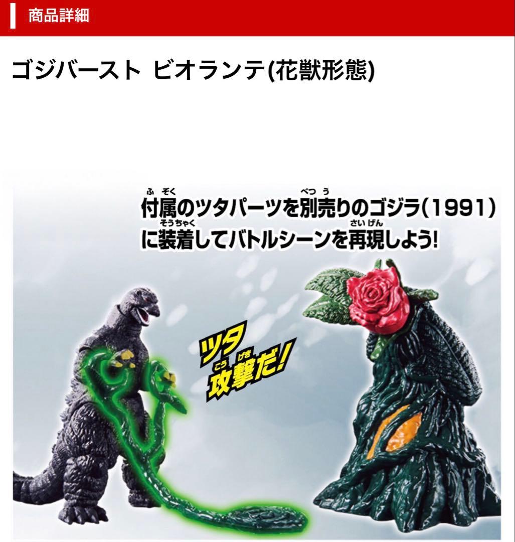 新フィギュアシリーズ「ゴジバースト」7体
