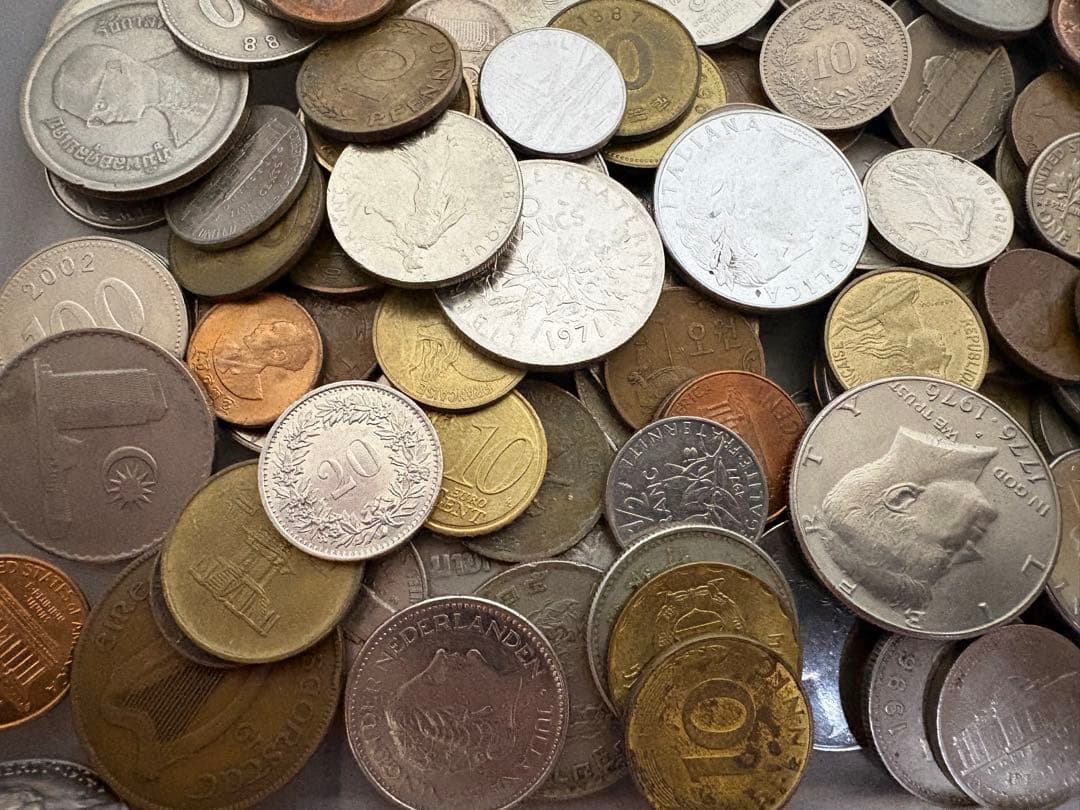 外国まとめ　　1457g アメリカ銀貨　ほか