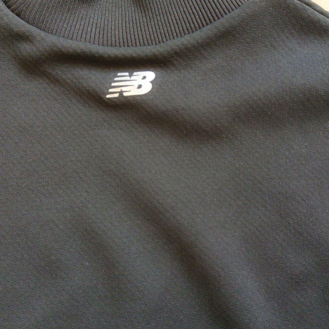 new balance ショートスリーブウェア 黒