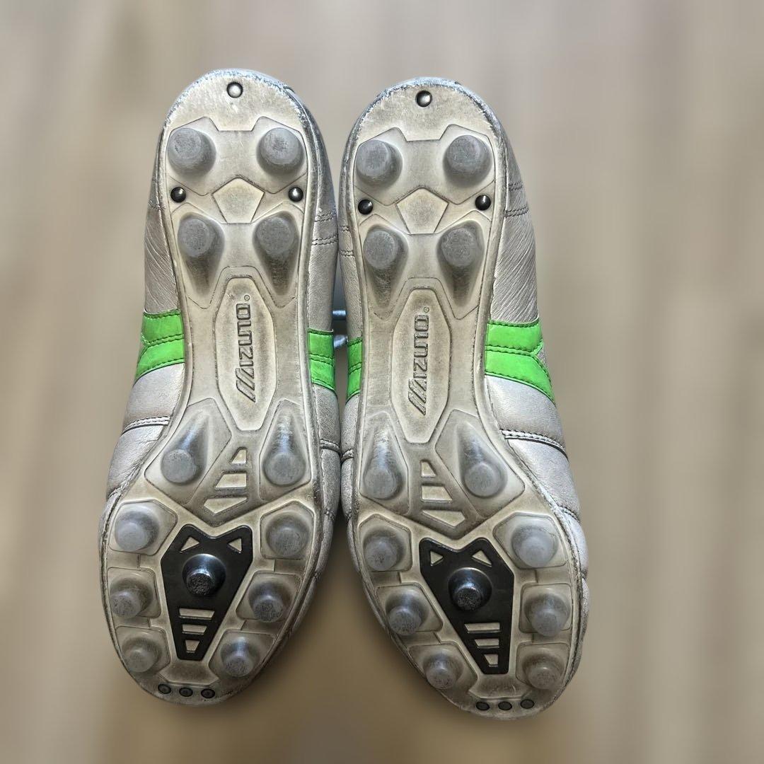 Mizuno Morelia サッカーシューズ グレー/グリーン