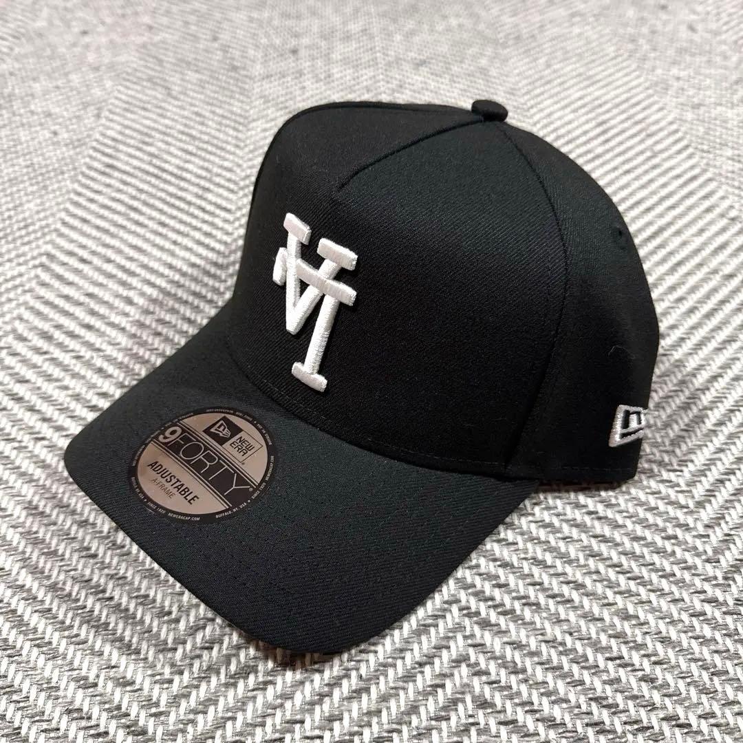 ロサンゼルス・ドジャース 9FORTY ブラックキャップ 逆ロゴ