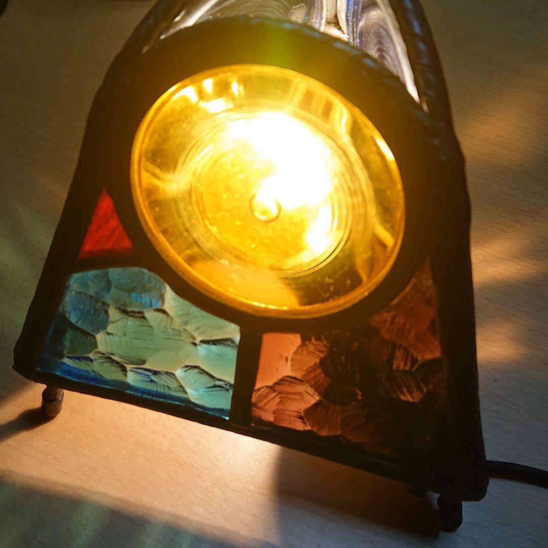 ステンドグラス 電気
