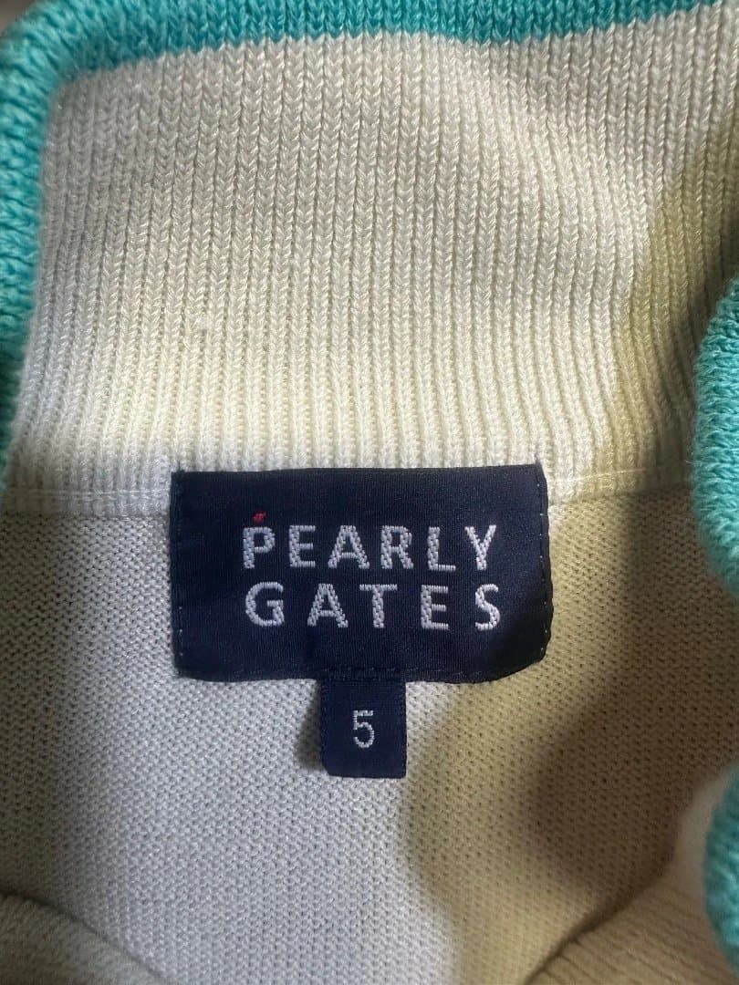 PEARLY GATES メンズベスト サイズ5 ホワイト
