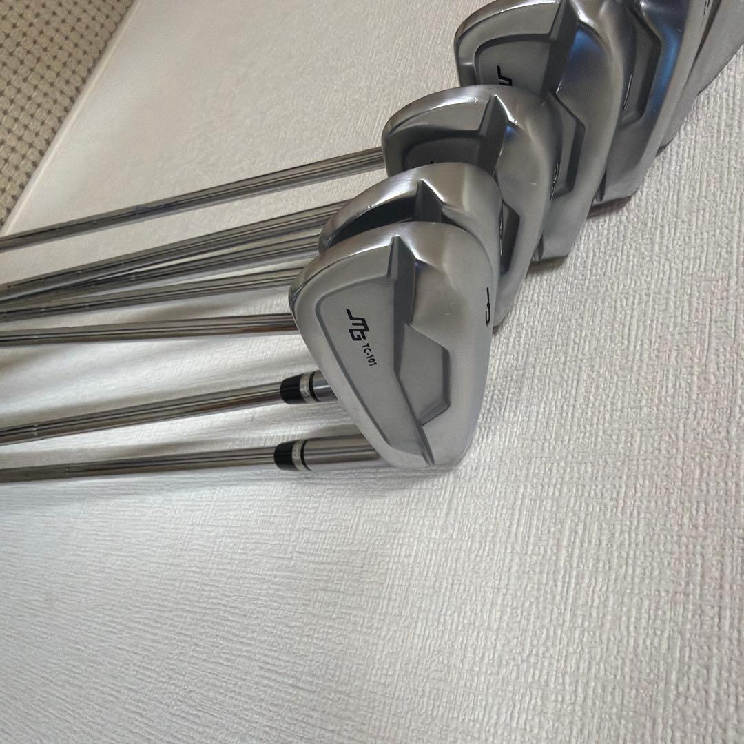 三浦技研　TC-101 アイアンセット 4番〜Ｐ番