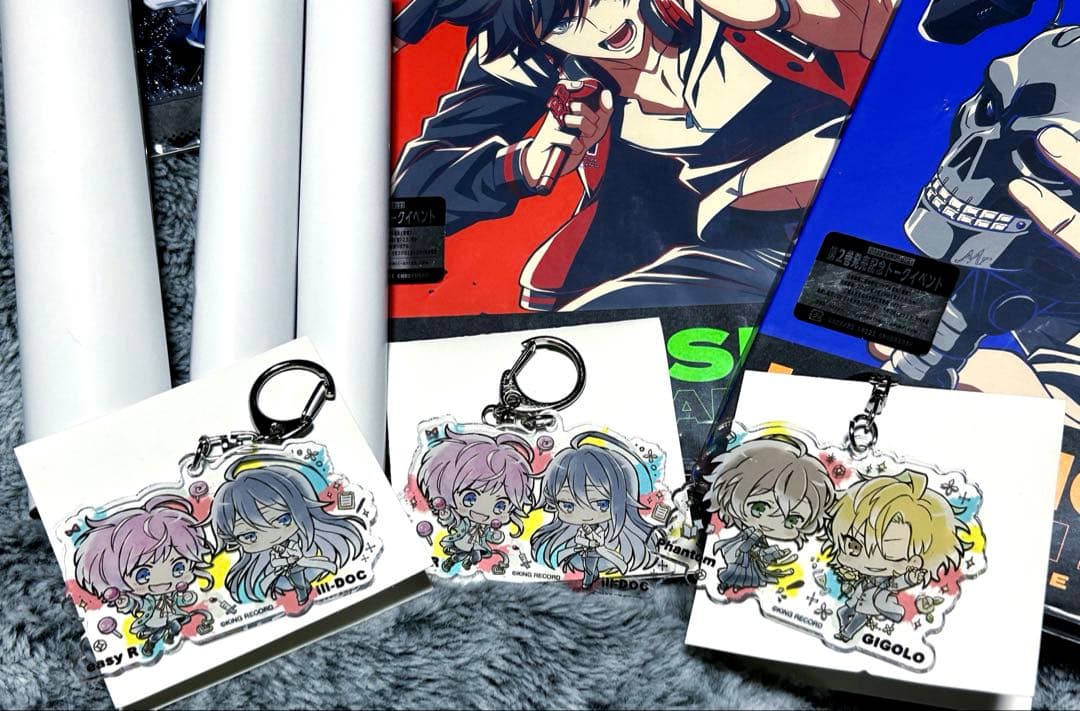 ヒプノシスマイク 缶バッジ アクリルキーホルダー ラバーストラップ まとめ売り