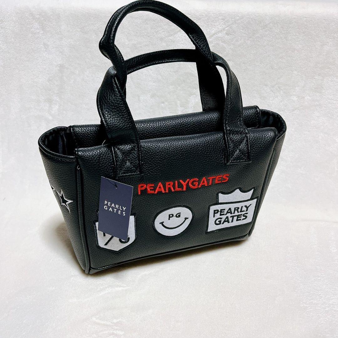 新品　パーリーゲイツ　カートバッグ　ラウンドバッグ　ブラック