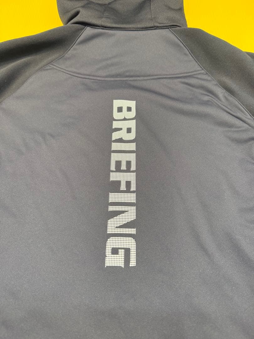 BRIEFING ポーラテックパーカー　ネイビー美品