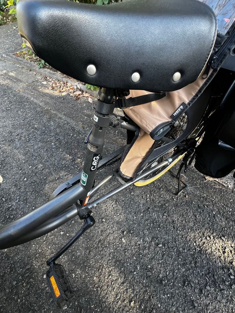 【送料込み】自転車 チャイルドシート 雨よけカバー 変速機付き 美品