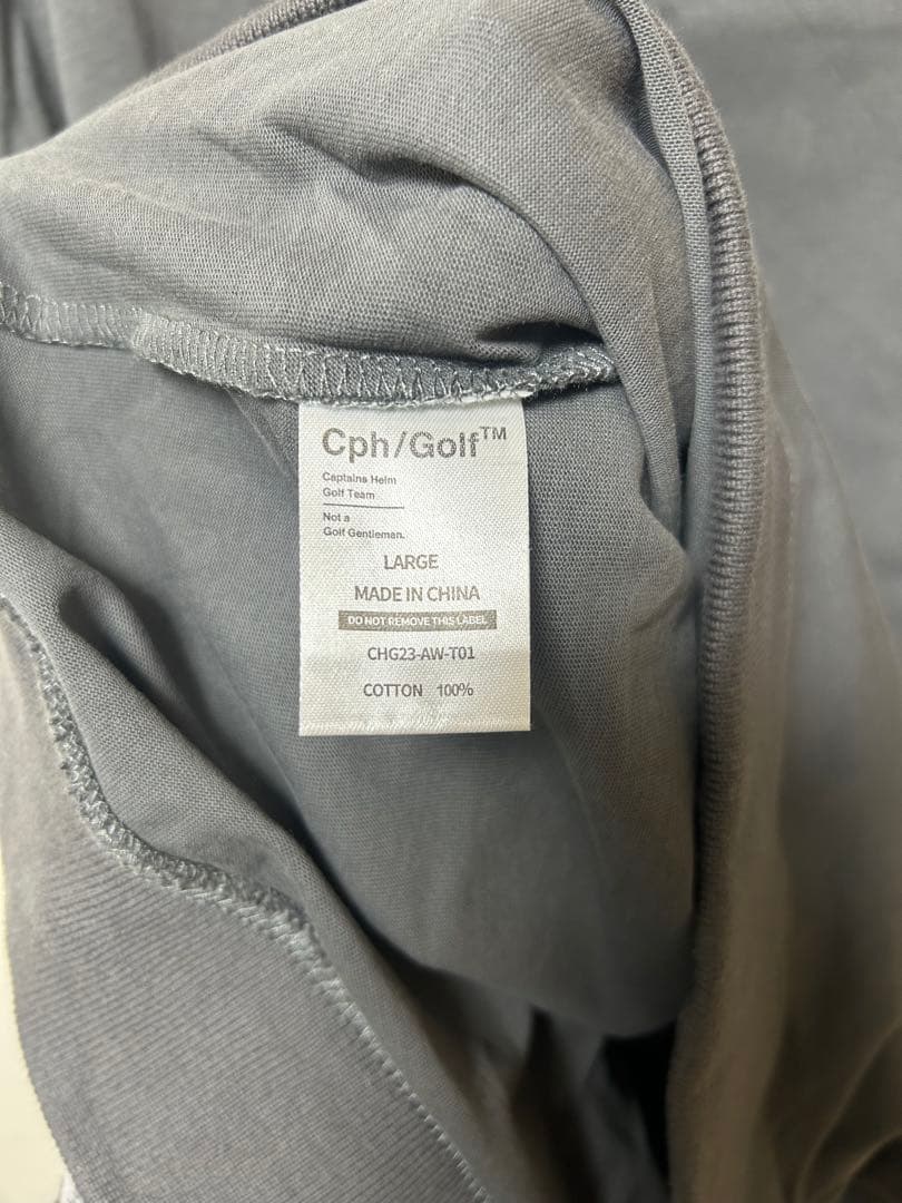 Cph/Golf グレー 長袖　モックネック　L