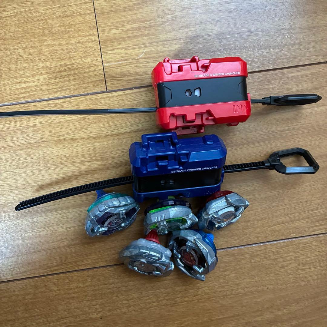 BEYBLADE XベイブレードX BX-20＋ベイブレード×2＋ランチャー×2