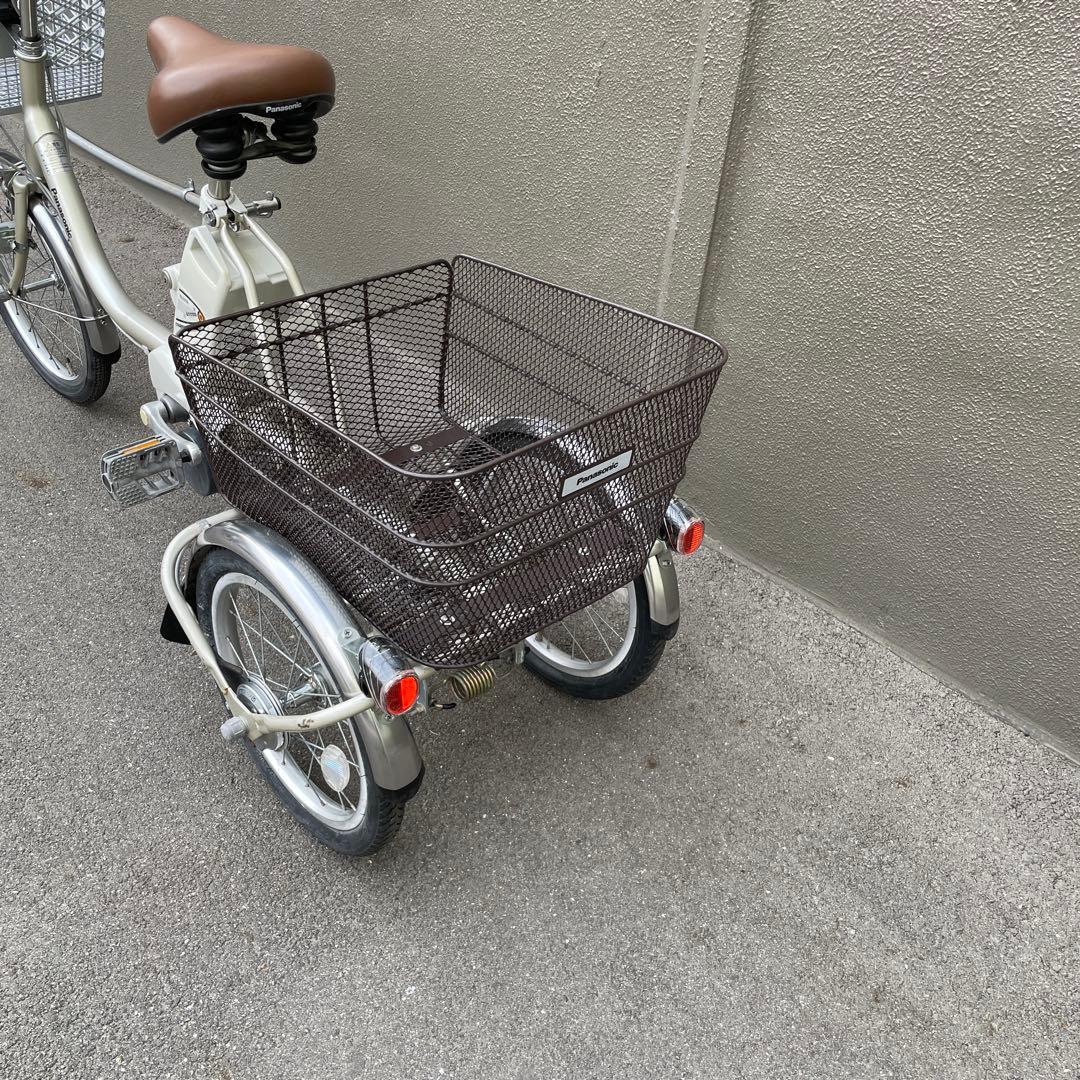 パナソニック電動アシスト三輪車バッテリー13.2A h引き取り商品