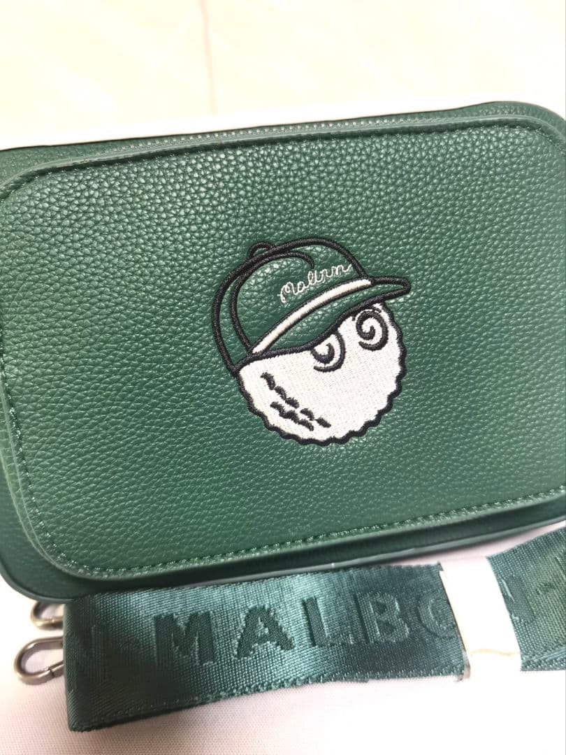即発送2色展開★マルボンゴルフバンドバッグ　カートバッググリーン