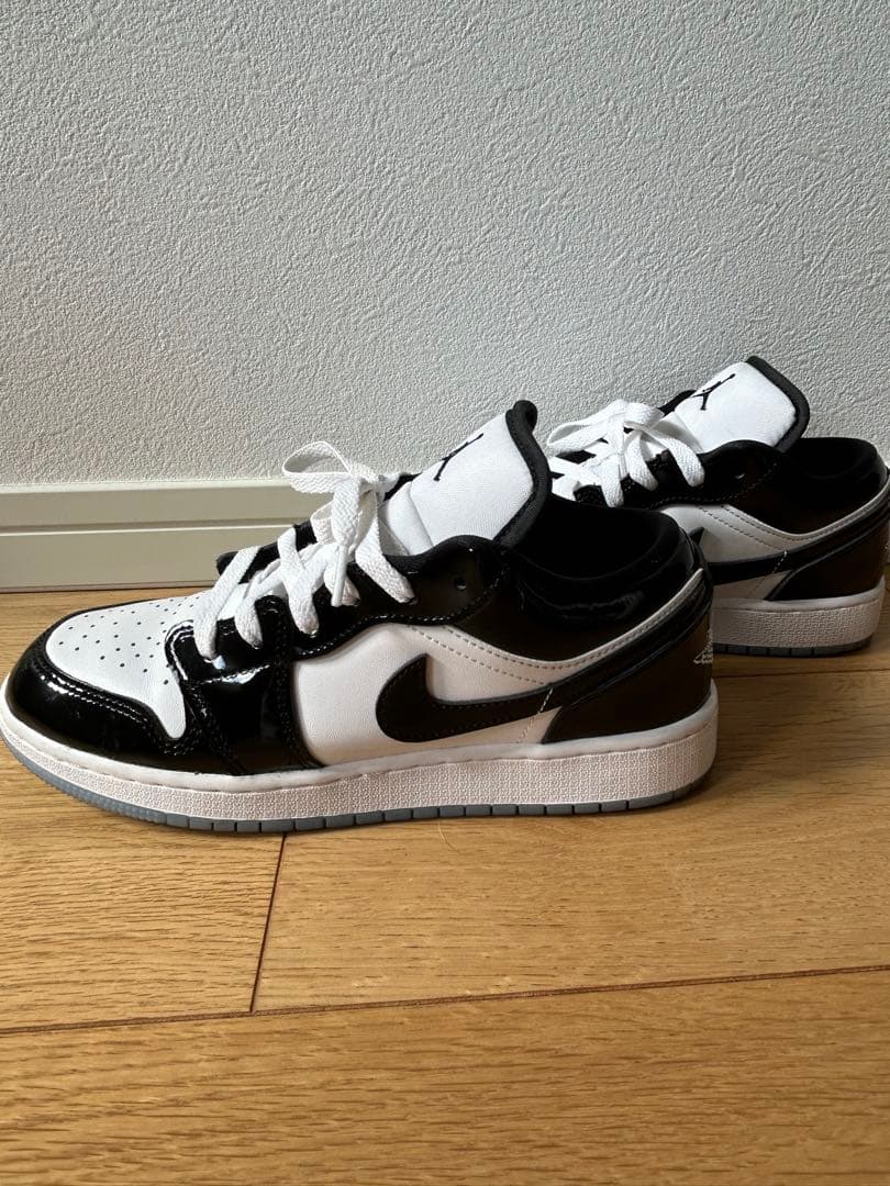 rico Nike Air Jordan 1 Low 6Y ホワイト/ブラ