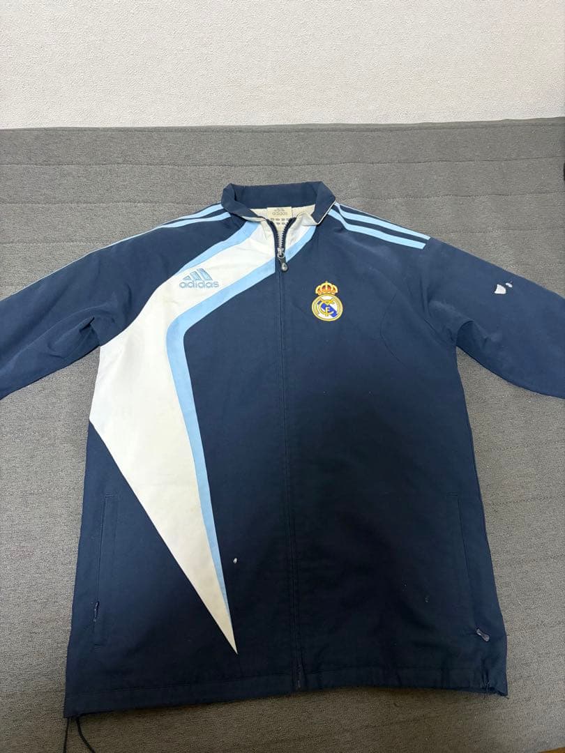 激レア　00s adidas レアルマドリード　セットアップ　ウィンドブレイカー