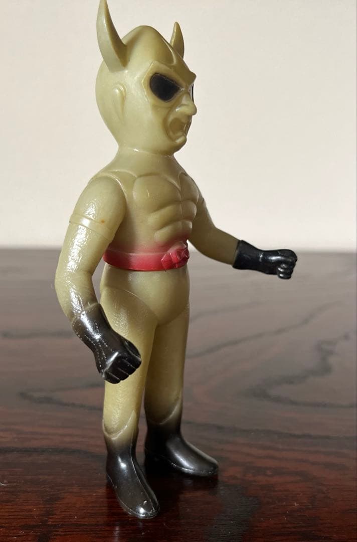 【当時物】ブルマァク 黒仮面 ソフビ 鉄人タイガーセブン ピープロ 昭和レトロ