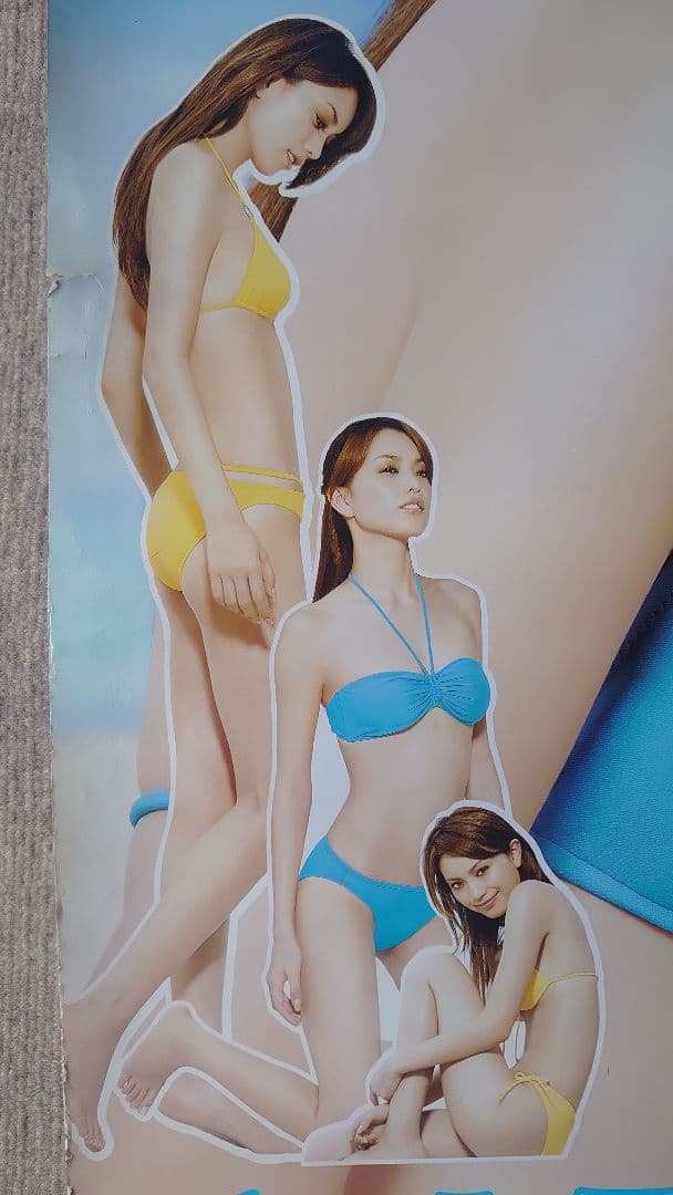 蛯原友里 大型水着ポスター ANESSA