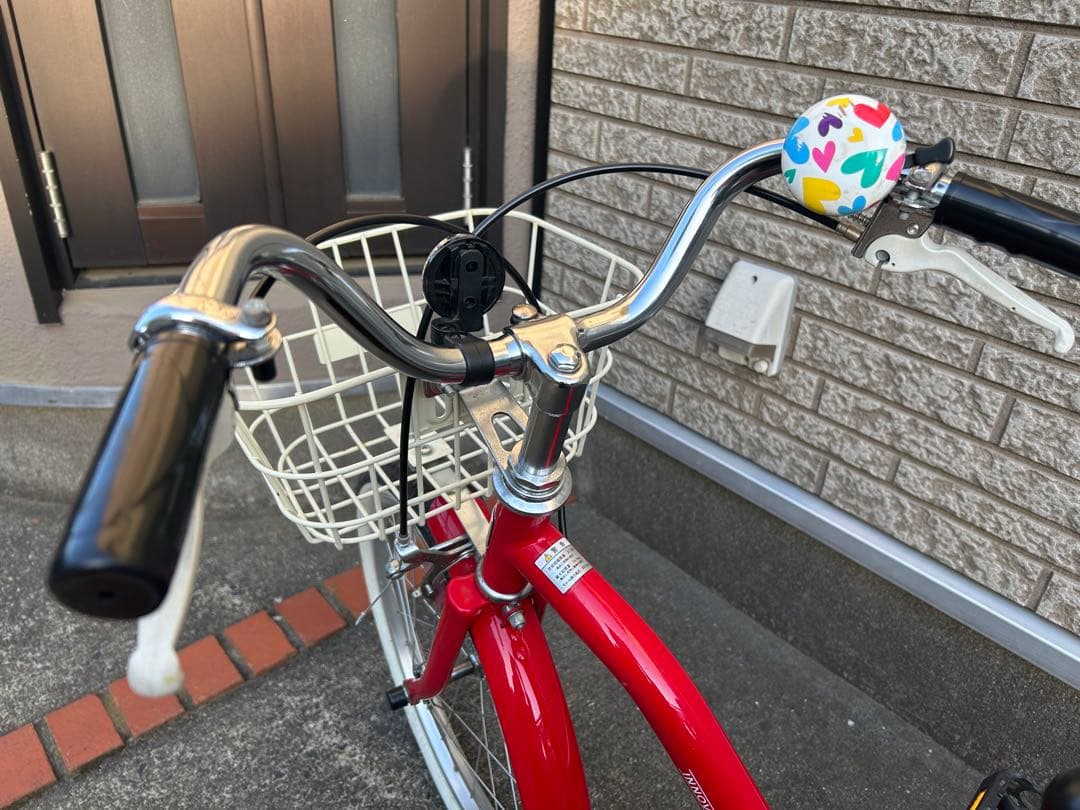 吉祥寺エリア　自転車　18インチ　赤　子供　小学生　キッズ　アサヒサイクル