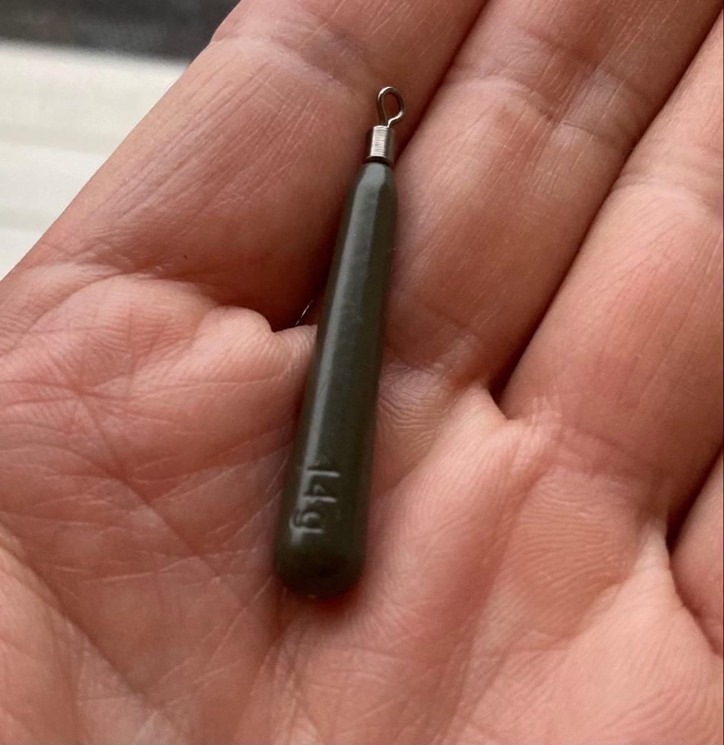 20個　タングステンシンカー　スリムタイプ　1/2oz 14g