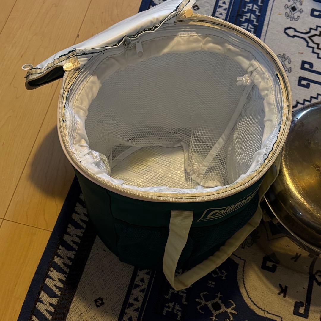 スノーピーク クッカーフライパンセット Colemanバケツおまけです