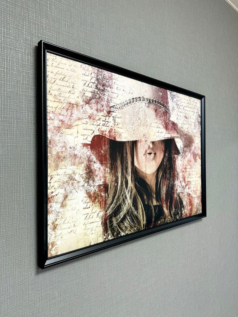 No.219フレーム付きキャンバスアート　オシャレ絵画　ブランドアートポスター