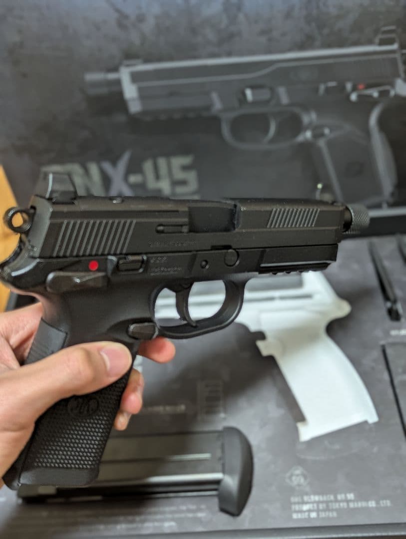 東京マルイ　FNX-45 Tactical Black ガスブローバックエアガン