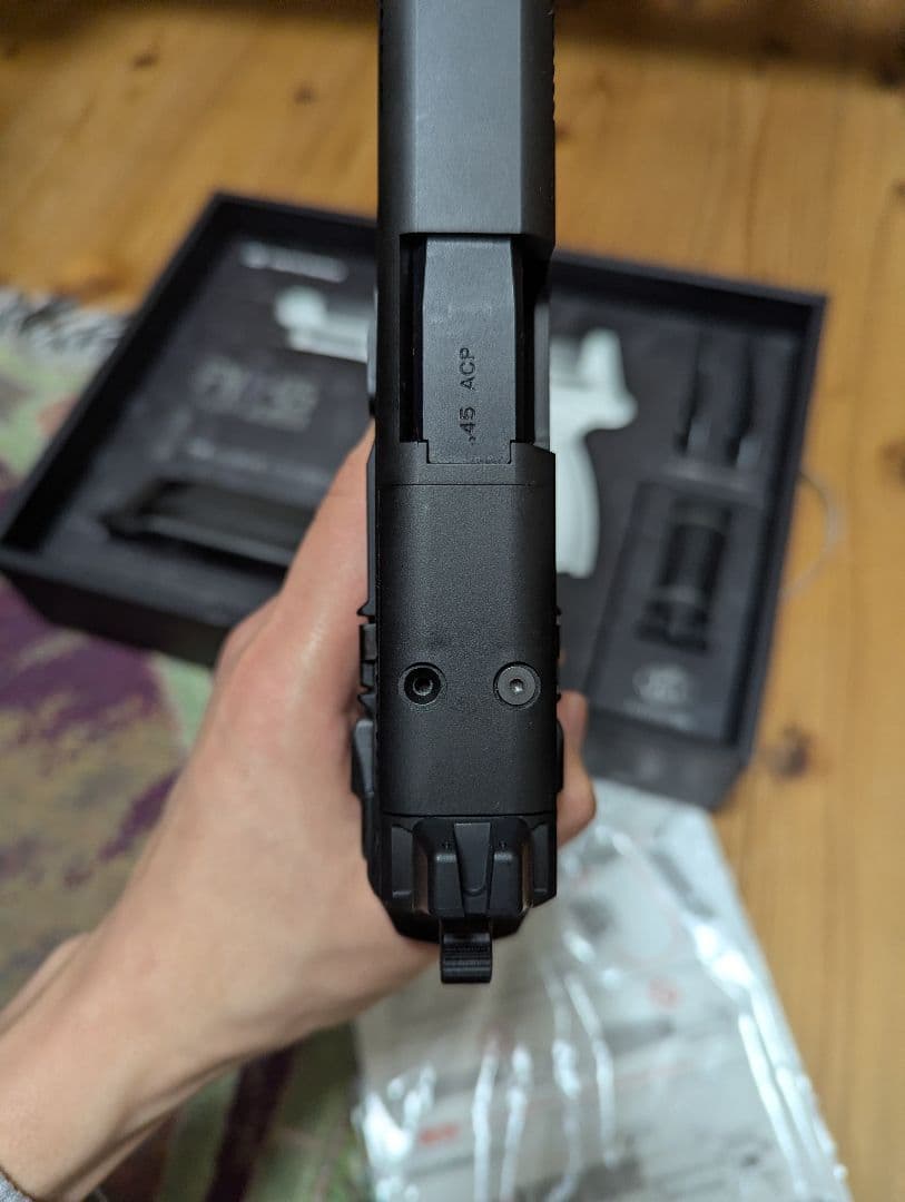 東京マルイ　FNX-45 Tactical Black ガスブローバックエアガン