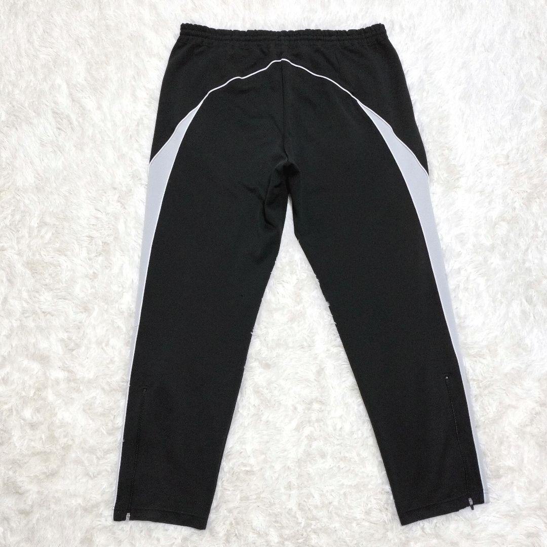 ミズノプロ 刺繍ロゴ セットアップ ジャージ XL 黒 MIZUNO PRO