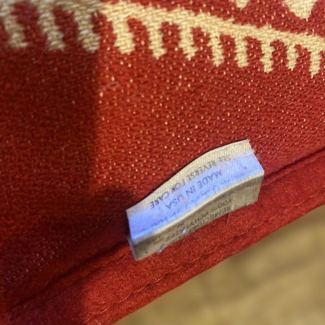 PENDLETON Beaver State 幾何学模様ウールクッション