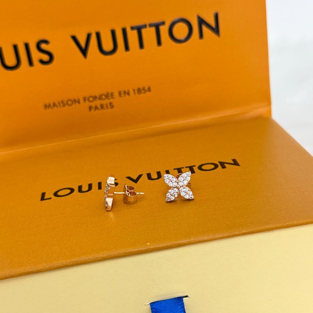 L-o-u-is V-ui-tto-n ピアス ブロッサム ダイヤモンド