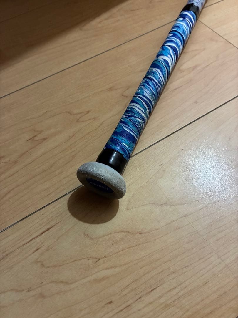 ワニクラッシャーjr 青ワニ　少年用軟式バット 82cm 610g
