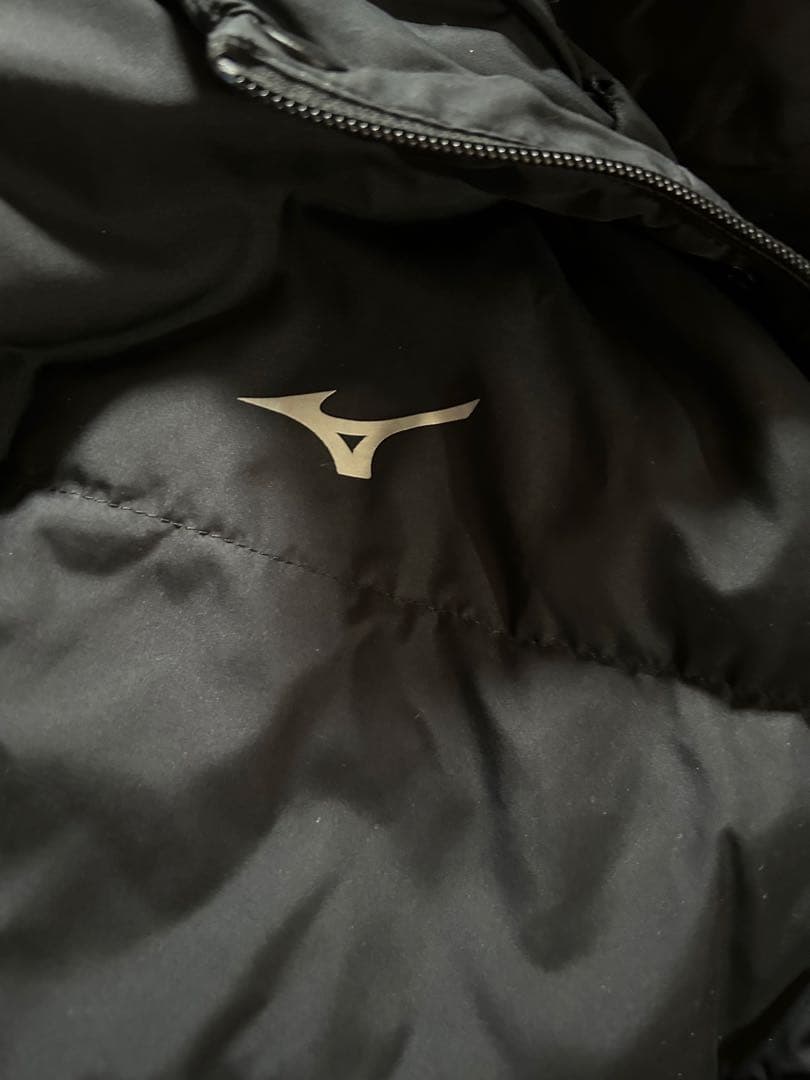 Mizuno ロングダウンコート ブラックLサイズ