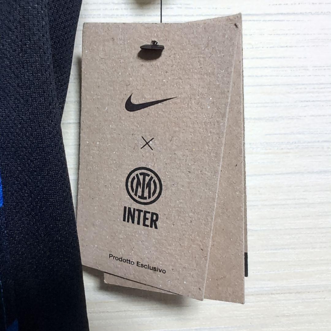 【新品未使用】インテル・ミラノ Nike シャツ 青・黒　S