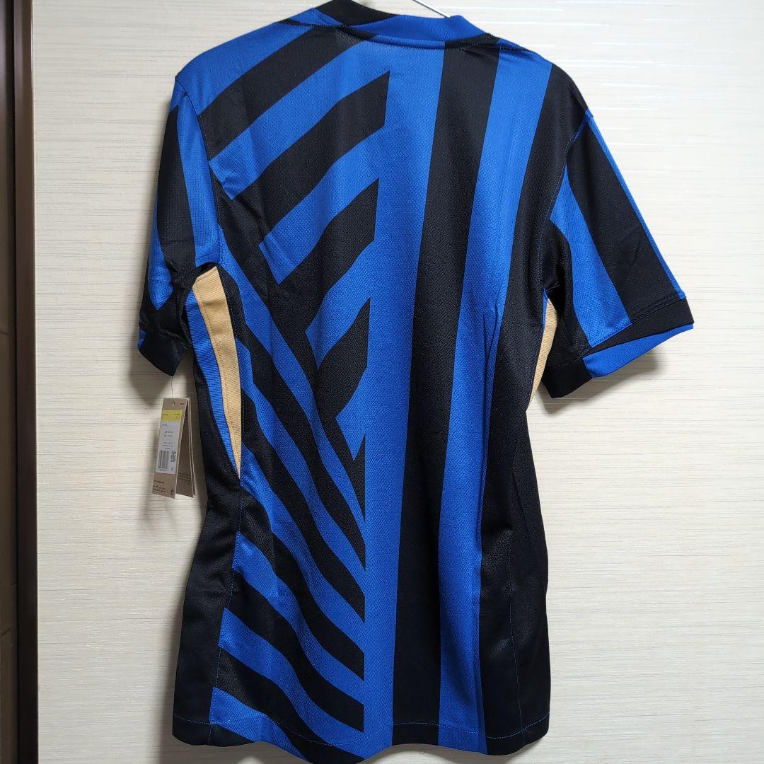 【新品未使用】インテル・ミラノ Nike シャツ 青・黒　S
