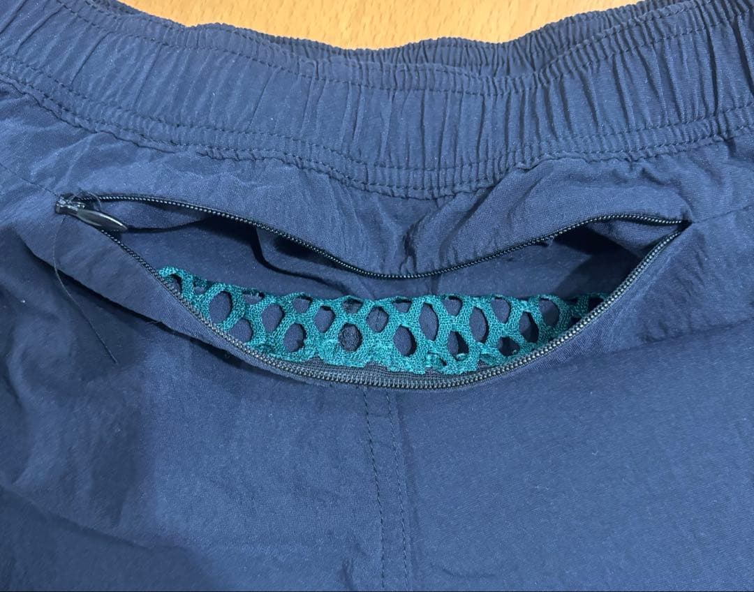 BUDO big mesh shorts☆ブラックグリーン☆XSサイズ