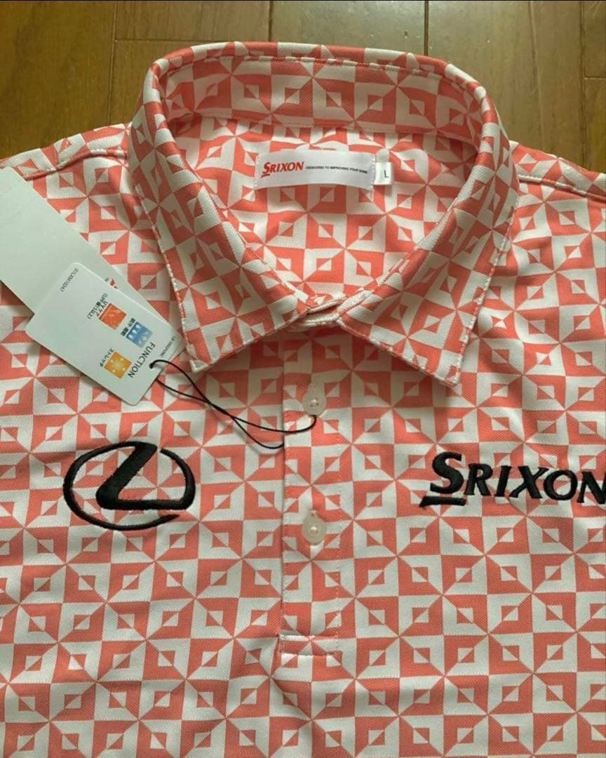 SRIXON スリクソン×レクサス松山モデル半袖シャツLタグ付き未使用