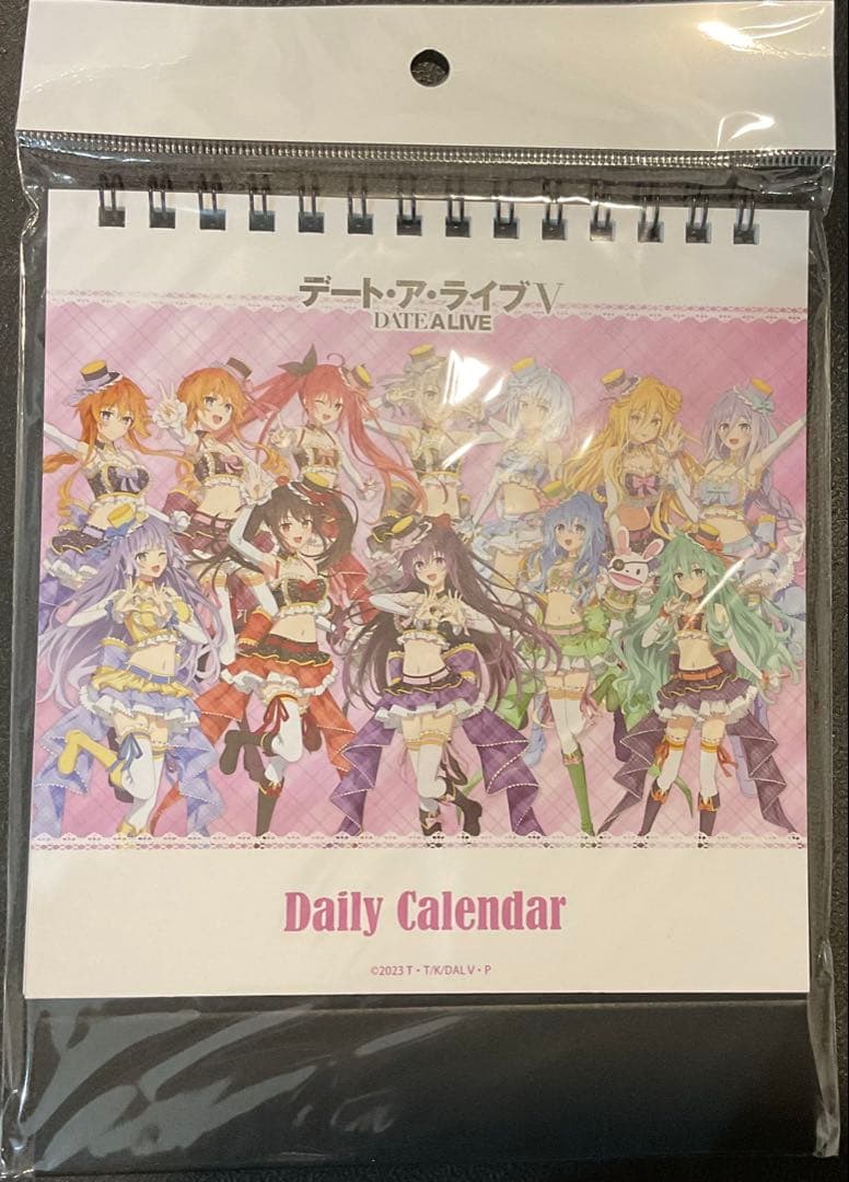 デート・ア・ライブV カレンダー 12周年アイドル ver.