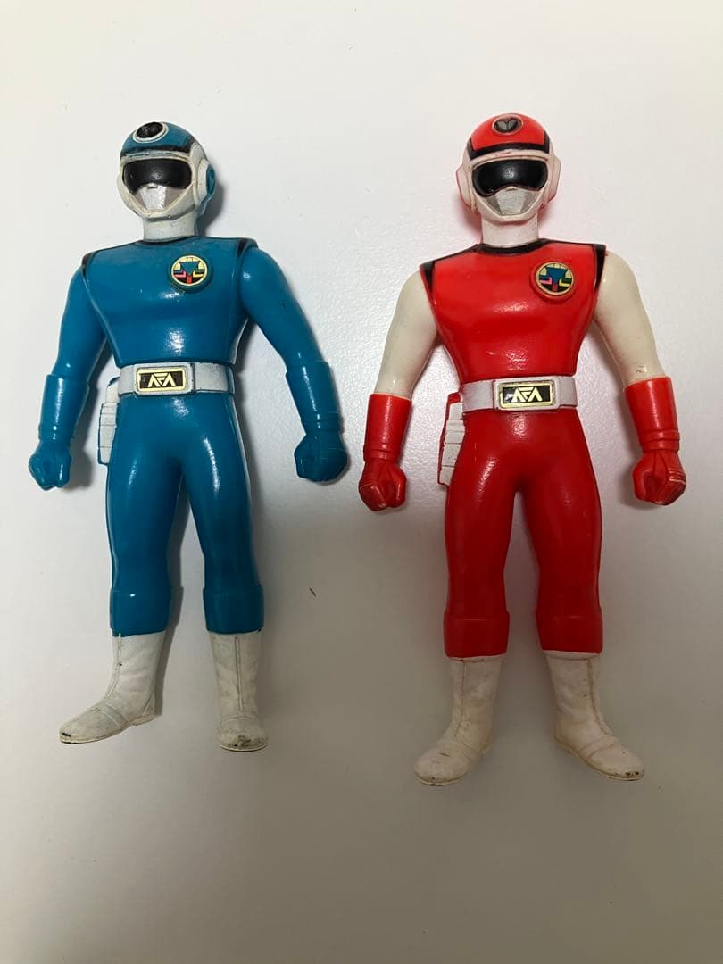 超新星フラッシュマン　レッド、ブルー　& ラーデウス他6体セット