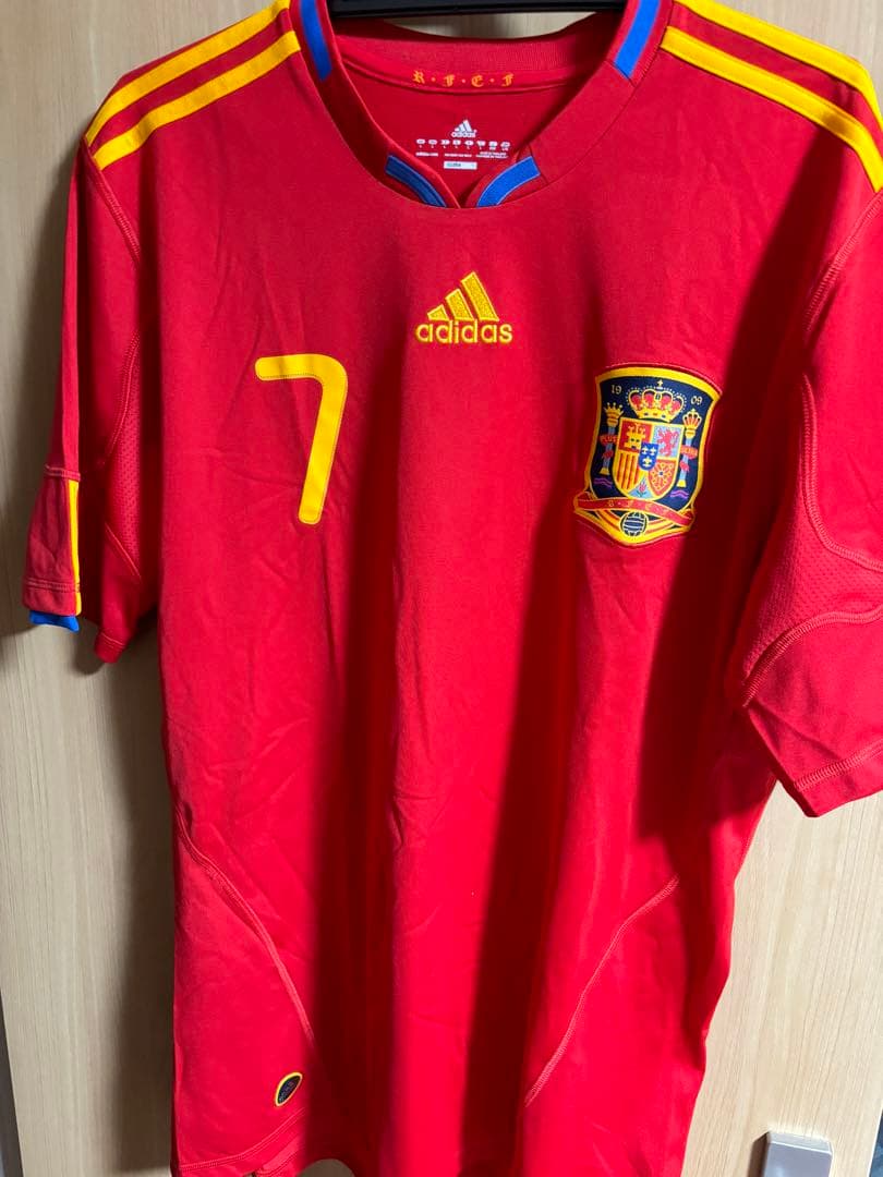 スペイン代表 DAVID VILLA / ダビドビジャ 7 ユニフォーム L