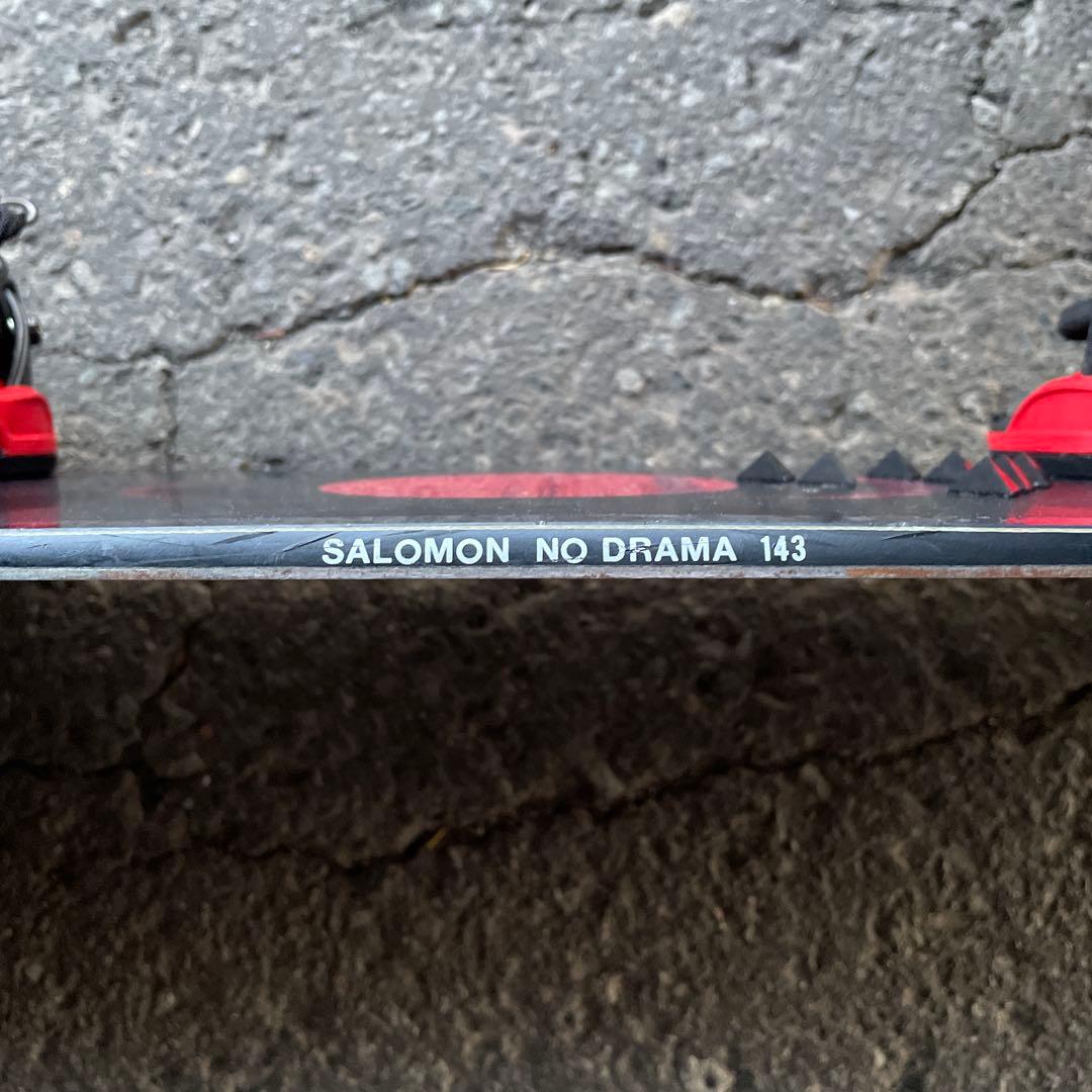 SALOMON スノーボード バインディング付き