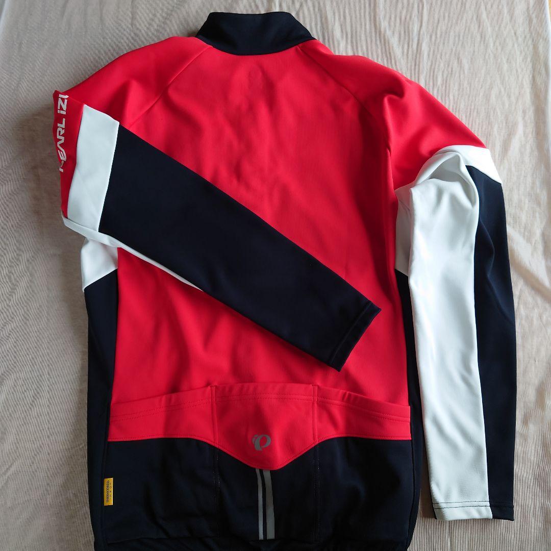 Pearl Izumi サイクルアシストジャージ 長袖 レッド【Ｌ】