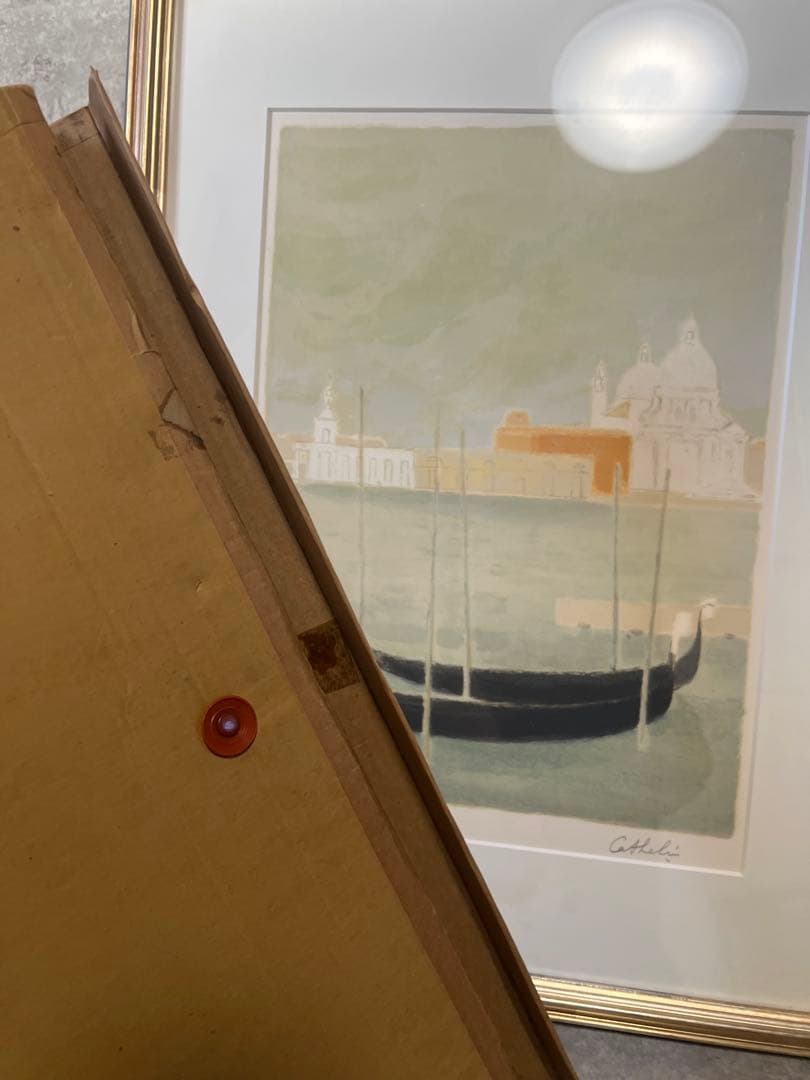 ベルナールカトラン 絵画 リトグラフ 10/165 名品