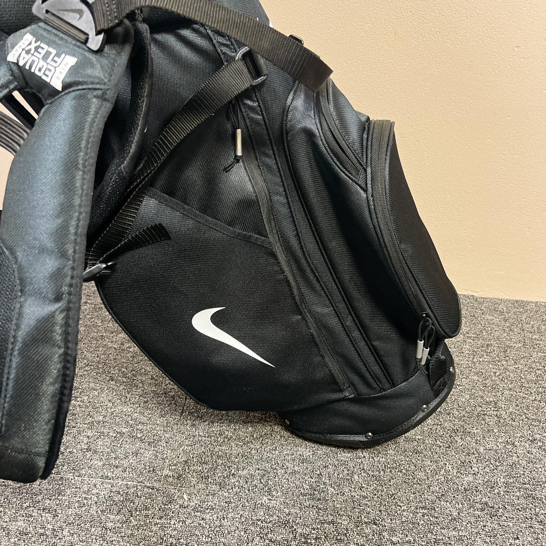 【美品】NIKE キャディバッグ GF3011 ブラック　5口