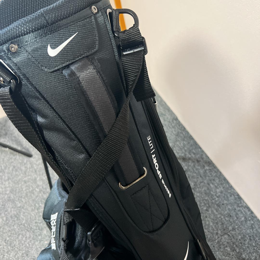 【美品】NIKE キャディバッグ GF3011 ブラック　5口